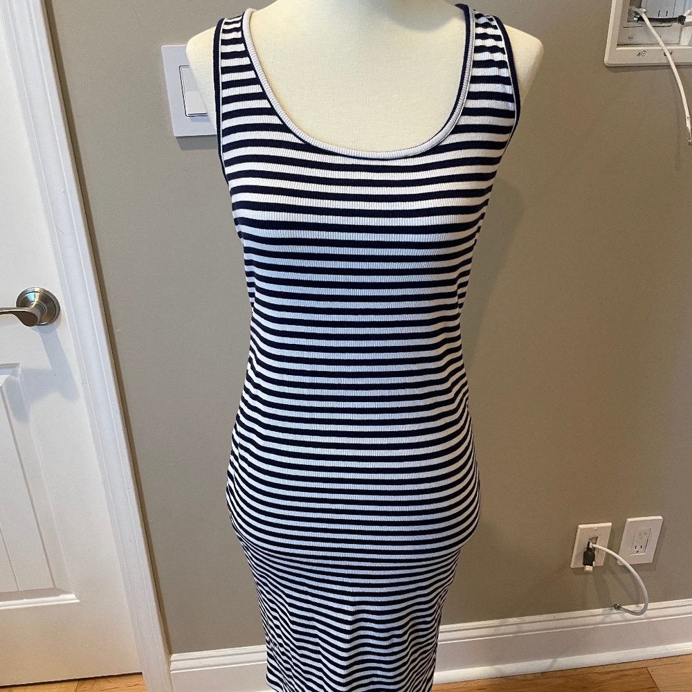Motherhood Maternity Striped Dress Size Small